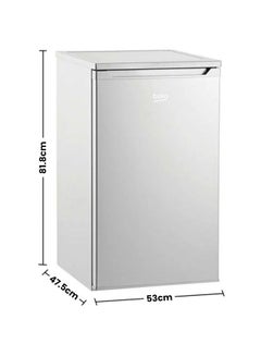 Beko Mini Bar Refrigerator, Defrost TS190210_S Silver  - Image 2