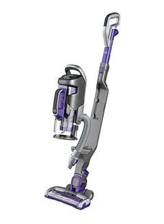 BLACK+DECKER Cordless Vacuum Cleaner with 2 in1 function having intelligent Sensor Technology for Increased suction up to 60 minutes 1000 ml 45 W CUA525BHP-GB Grey/Purple  - Image 5
