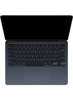 Apple MacBook Air MLY33 13-Inch Display : Apple M2 chip with 8-core CPU and 8-core GPU, 256GB SSD, English Arabic Keyboard Midnight  - Image 2