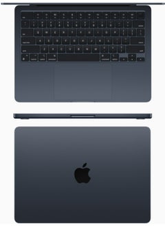Apple MacBook Air MLY33 13-Inch Display : Apple M2 chip with 8-core CPU and 8-core GPU, 256GB SSD, English Arabic Keyboard Midnight  - Image 3