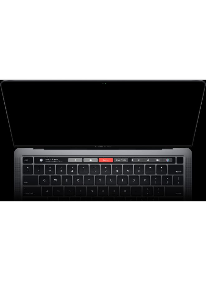 أبل - شاشة MacBook Pro MNEQ3 مقاس 13 بوصة: شريحة Apple M2 مع وحدة معالجة مركزية 8 نواة ووحدة معالجة رسومات 10 نواة، ومحرك أقراص SSD سعة 512 جيجابايت، ولوحة مفاتيح باللغة الإنجليزية - Image 1