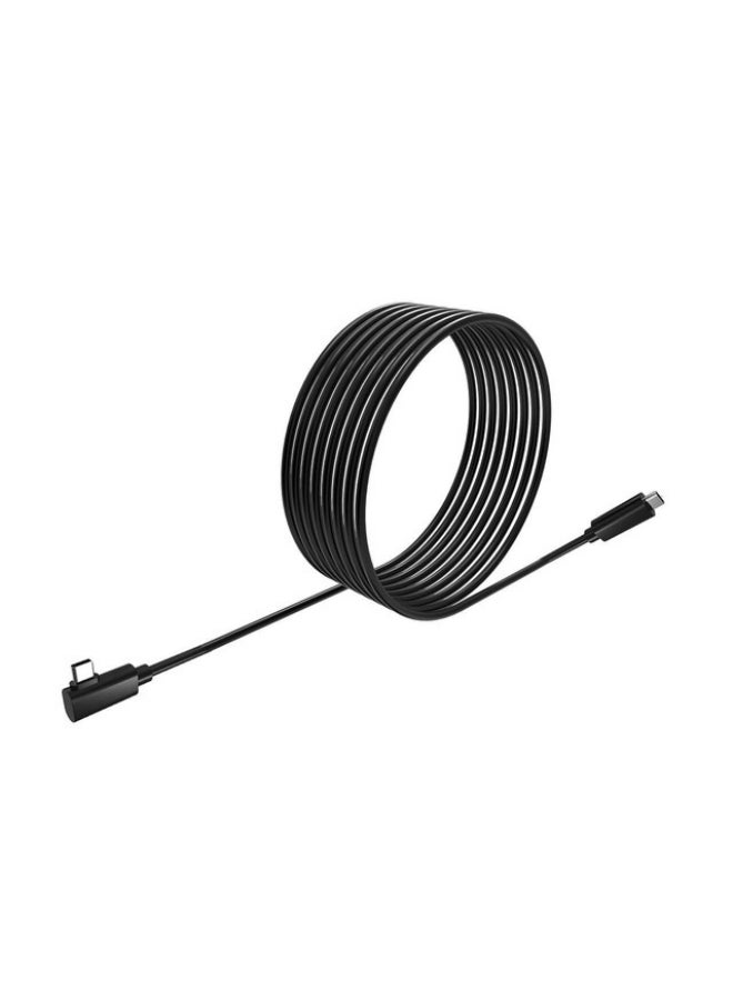 Generic - Data Cable USB3.2 Compatible with Oculus Quest 1/2 5M Black - Image 1
