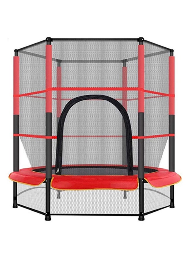 XIANGYU 5.5ft Household Fitness Jumping Sport Bed Kid And Adult Universal Mini Trampoline 140x140x160cm - Image 1