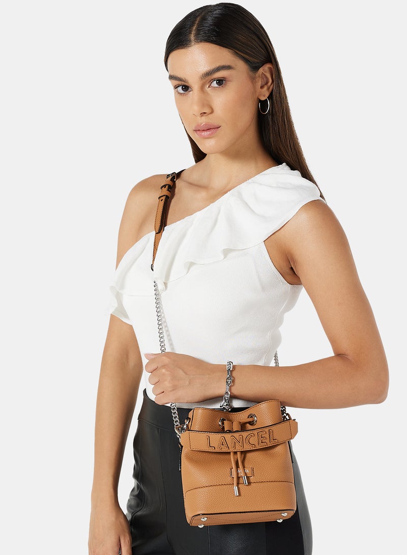 Ninon Mini Bucket Bag Light Brown
