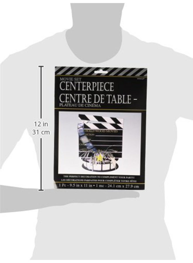 Amscan Hollywood Movie Table Decoration Clapperboard 9.5x 11inch - Image 2