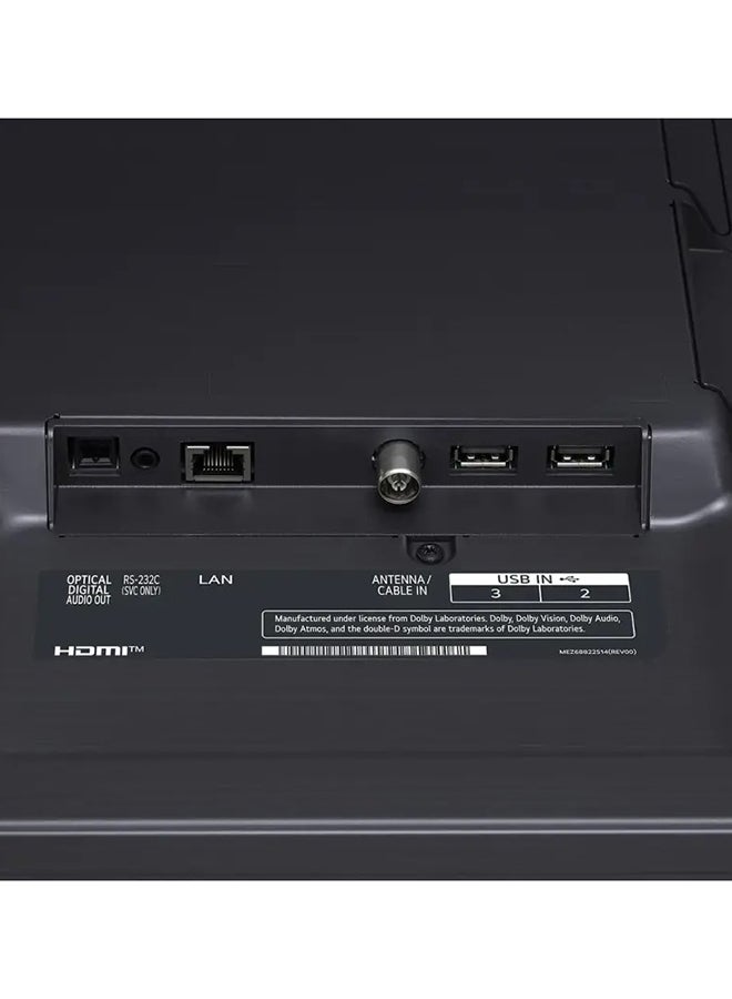إل جي QNED 4K TV 55 Inch Series 80, A7 Gen5 4K Processor, HGIG & Freesync For Gaming 55QNED806QA Black  - Image 4