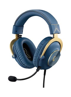 سماعة الألعاب G PRO X Blue Voice، وDTS Headphone 7.1 و50 mm PRO G Drivers