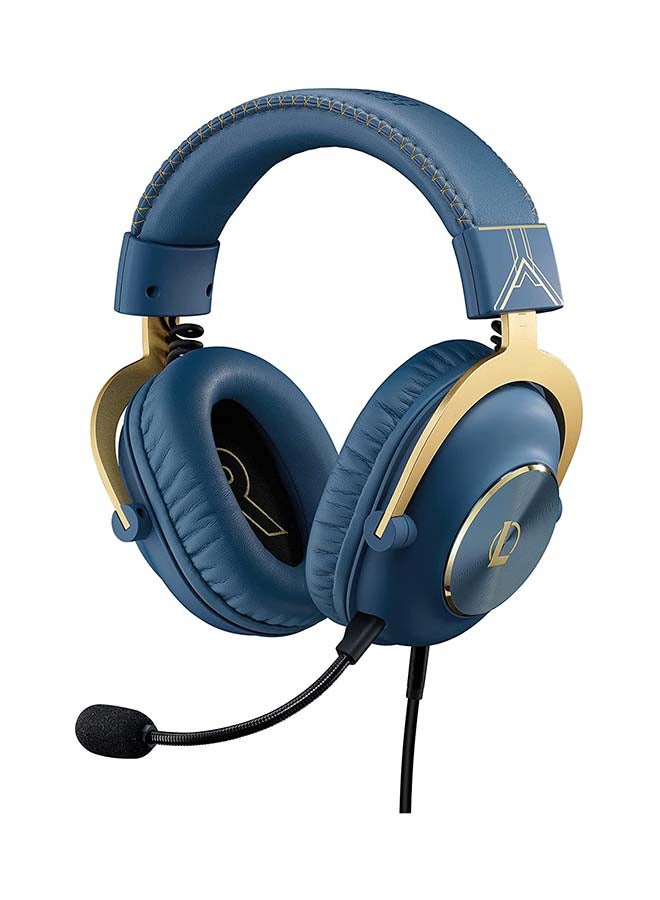 لوجيتيك - سماعة الألعاب G PRO X Blue Voice، وDTS Headphone 7.1 و50 mm PRO G Drivers - Image 1