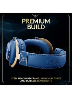 لوجيتيك سماعة الألعاب G PRO X Blue Voice، وDTS Headphone 7.1 و50 mm PRO G Drivers  - Image 4