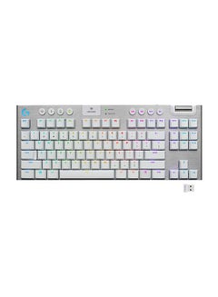لوجيتيك لوحة مفاتيح G915 TKL ميكانيكية لاسلكية للألعاب بإضاءة RGB ومن دون لوحة أرقام  - Image 1