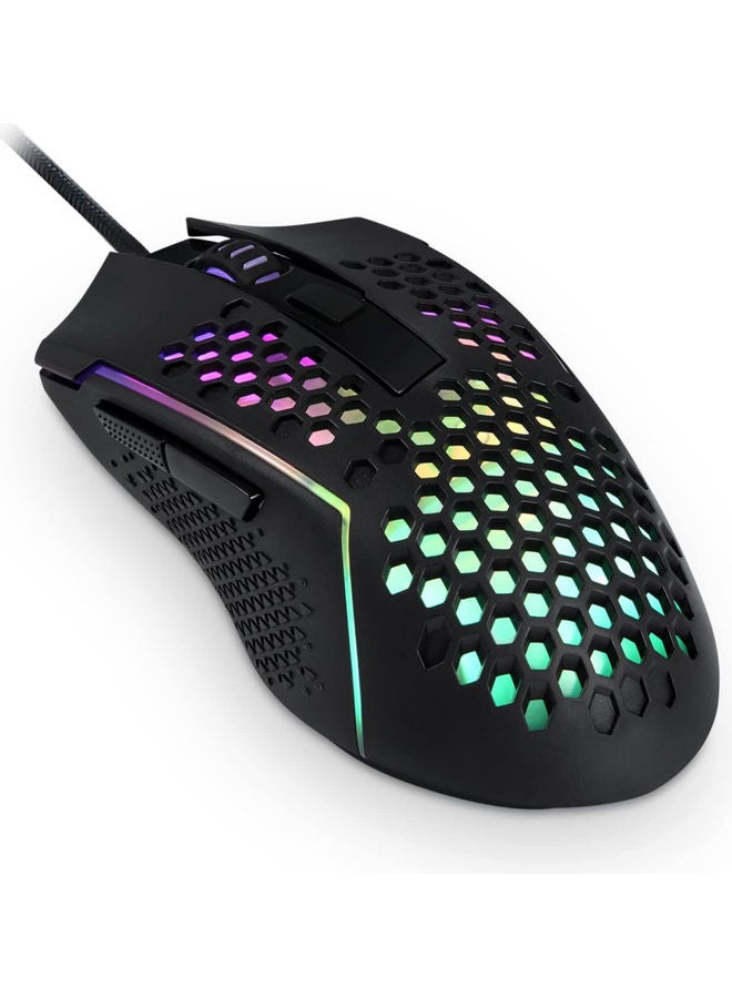 REDRAGON - Reaping Elite Lightweight Wired Gaming Mouse, RGB Backlit, - Image 1