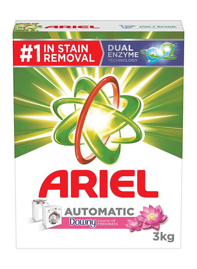 اريال مسحوق تنظيف الغسيل برائحة داوني المنعشة للغسالات الأوتوماتيك 3كيلوجرام - Image 1