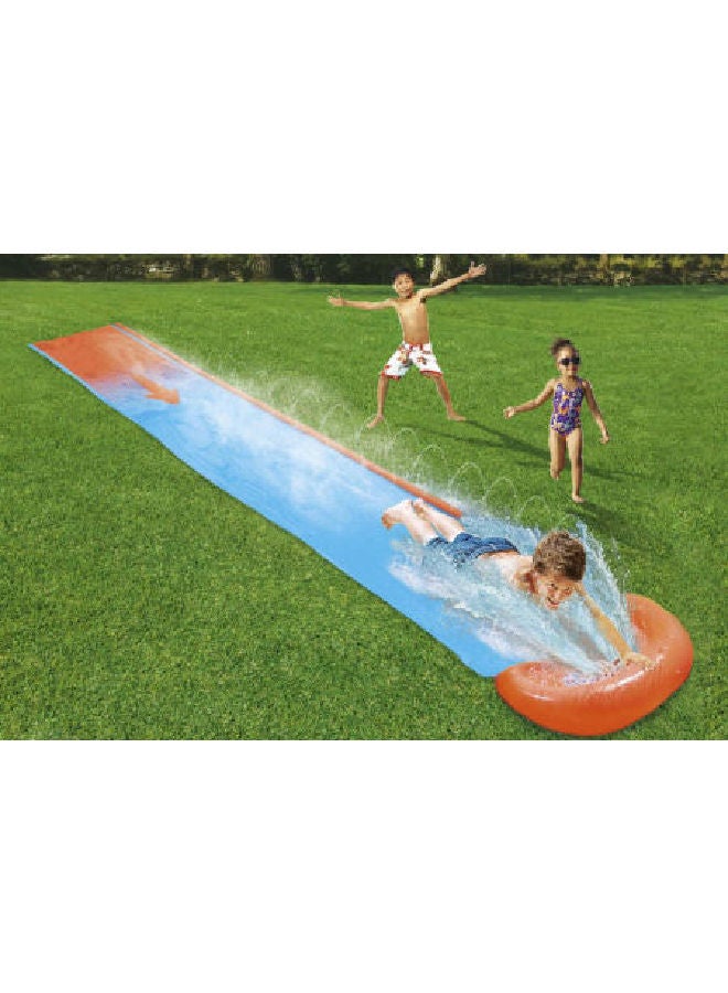 Bestway - H2O Go Single Water Slide With Speed Ramp 52198E 18feet - Image 1