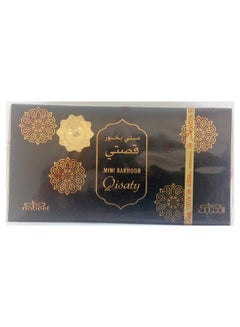 Nabeel Mini Bakhoor Qisaty 36 Grams Black  - Image 1