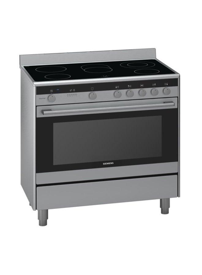 SIEMENS 5 Cooking zone Ceramic Electric Cooker 90 x 60 cm, 1 year Warranty HY738357M Silver  - Image 1