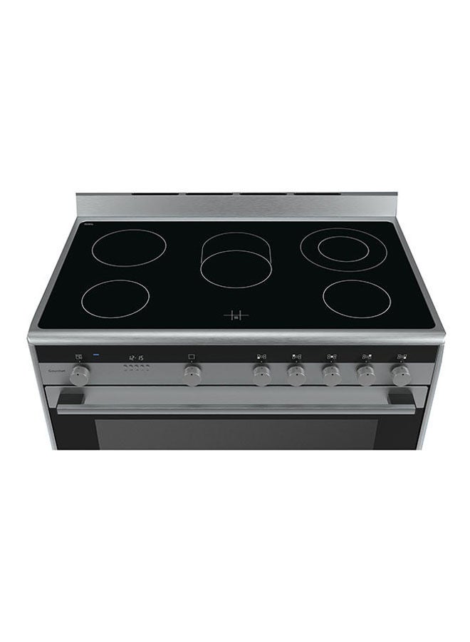 SIEMENS 5 Cooking zone Ceramic Electric Cooker 90 x 60 cm, 1 year Warranty HY738357M Silver  - Image 3