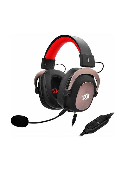 ZEUS 2, Wired headset, with Adapter, 7.1 Surround, 53mm Drivers, 110±3dB Sensitivity, Detachable Mic, Adjustable Headband With Lightweight Durable Made Steel Frame, Black | ZEUS 2 H510-1