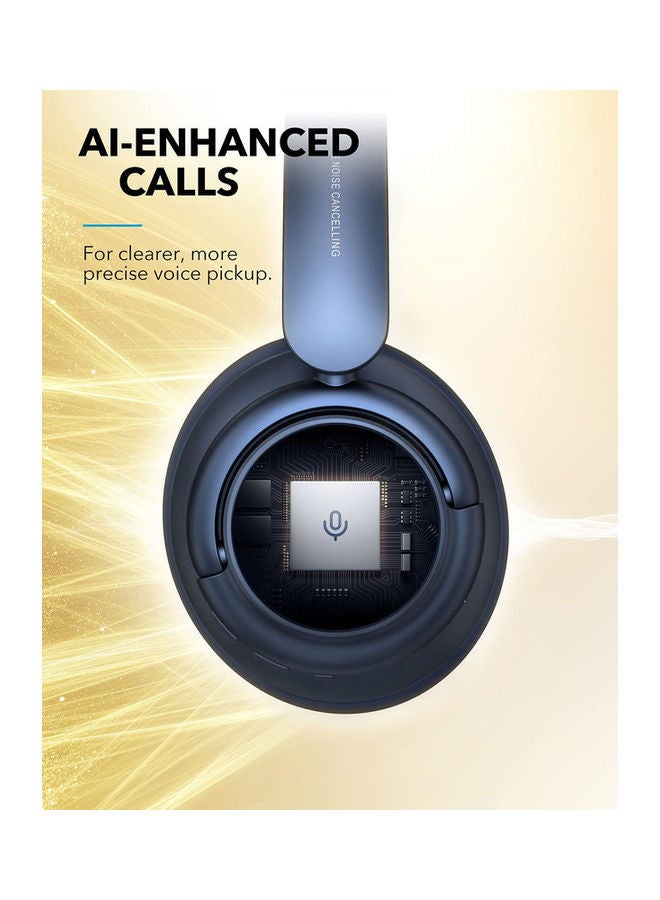 Soundcore - Life Q35 Multi Mode Active Noise Cancelling Headphones, Bluetooth Headphones with LDAC for Hi Res Wireless Audio, 40H Playtime, Comfortable Fit, Clear Calls Obsidian Blue - Image 1