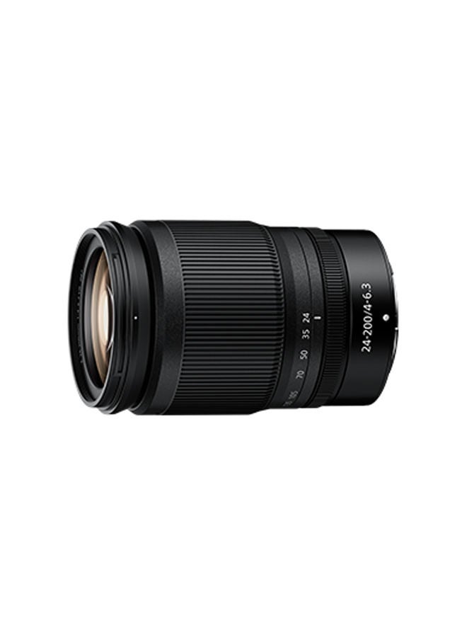 Nikon - 24-200mm f/4-6.3 Compact Telephoto Zoom Lens For Z Mirrorless Cameras Black - Image 1