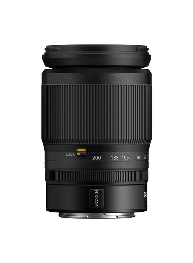 Nikon - 24-200mm f/4-6.3 Compact Telephoto Zoom Lens For Z Mirrorless Cameras Black - Image 1
