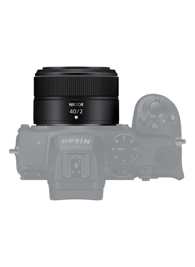 Nikon NIKKOR Z 40mm f/2 Lens Black  - Image 3