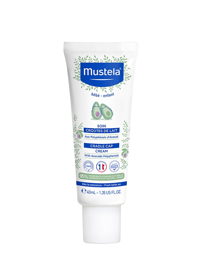 Mustela - Cradle Cap Cream Multicolour 40ml - Image 1