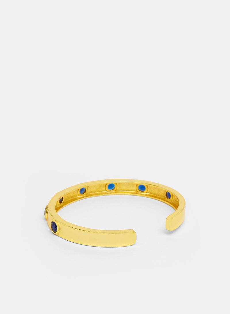 Pipa Bella 925 Gold Plated Cuff Bracelet - Image 2