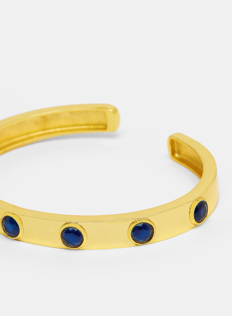 Pipa Bella 925 Gold Plated Cuff Bracelet - Image 3