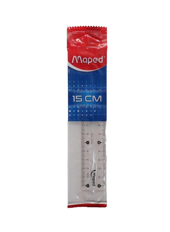 Maped - Essential Flat Ruler Clear - Image 1