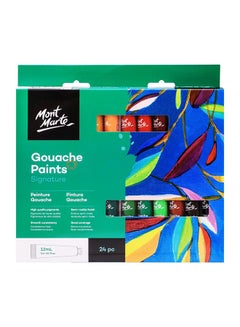 24-piece Gouache Paint Set Multicolour