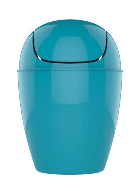 Tidy Casa Swing Bin - 5L Cyan 21 x 21 x 24cm