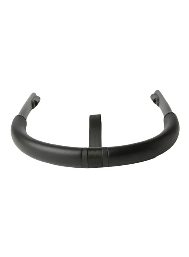 BABYZEN Yoyo Stroller Handle Bar Ultra Tear - Resistant, Faux - Leather Coating Includes Tether Strap Compatible With Yoyo2 And Yoyo+ Stroller S And Prams - Black