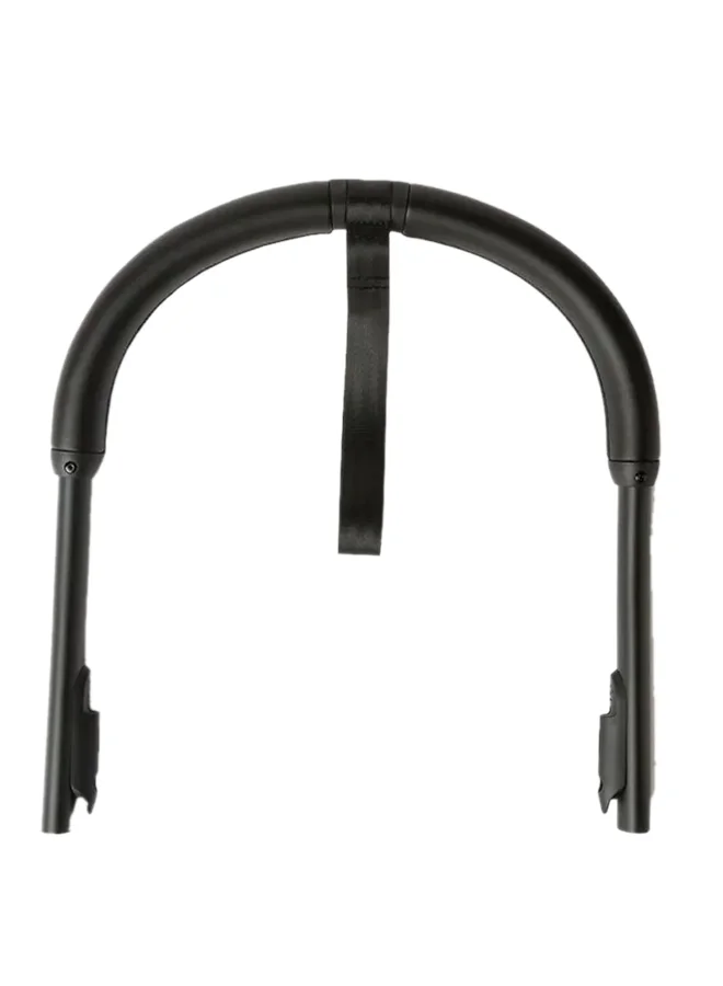 BABYZEN Yoyo Stroller Handle Bar Ultra Tear - Resistant, Faux - Leather Coating Includes Tether Strap Compatible With Yoyo2 And Yoyo+ Stroller S And Prams - Black