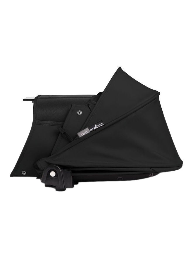 STOKKE - Yoyo 0+ Bassinet, Black Includes Thick Double Mattress, Ventilated Shell And Canopy Requires Yoyo2 Frame - Image 1