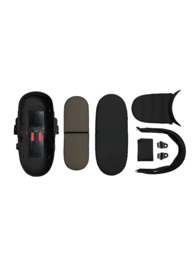 STOKKE - Yoyo 0+ Bassinet, Black Includes Thick Double Mattress, Ventilated Shell And Canopy Requires Yoyo2 Frame - Image 1