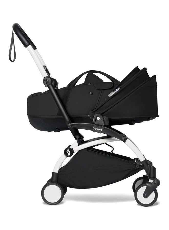 STOKKE - Yoyo 0+ Bassinet, Black Includes Thick Double Mattress, Ventilated Shell And Canopy Requires Yoyo2 Frame - Image 1