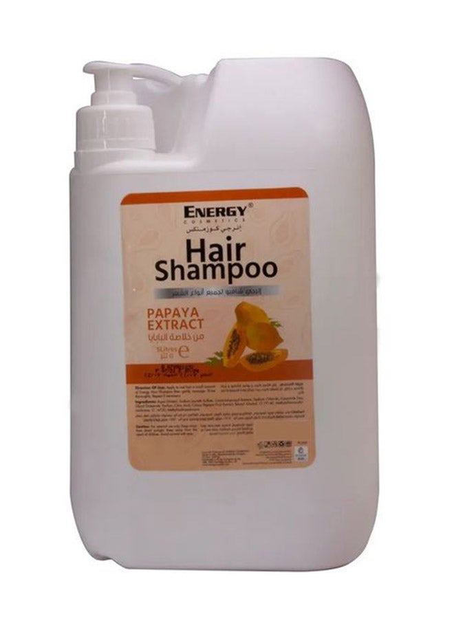 ENERGY COSMETICS Papaya Hair Shampoo White 5Liters - Image 1