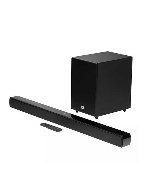 Cinema SB170 2.1 Channel Soundbar with Wireless Subwoofer JBLSB170BLKUK Black
