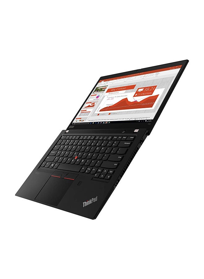 Lenovo ThinkPad T14 Gen 2 20W000T5US Notebook With 14-Inch Display, Core i7 1165G7 Processer/8GB RAM/256GB SSD/Intel UHD Graphics/Windows 10 Pro English Black  - Image 3