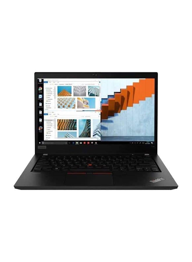 Lenovo ThinkPad T14 Gen 2 20W000T5US Notebook With 14-Inch Display, Core i7 1165G7 Processer/8GB RAM/256GB SSD/Intel UHD Graphics/Windows 10 Pro English Black  - Image 1