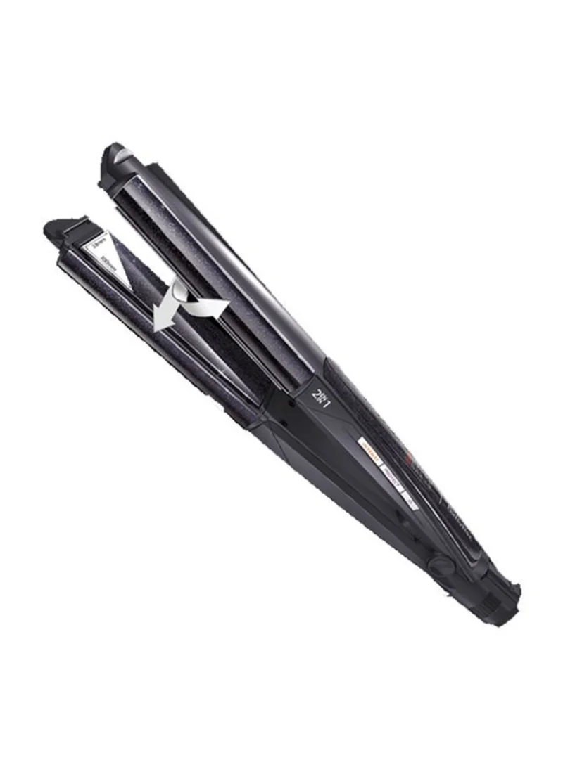 بيبي ليس Hair Straightener wet & Dry Straight | Dual-function Straightening And Curling | Advanced Heat Technology With Quick Heat-up Time | Long-lasting Results & Salon-quality Styling | ST330SDE