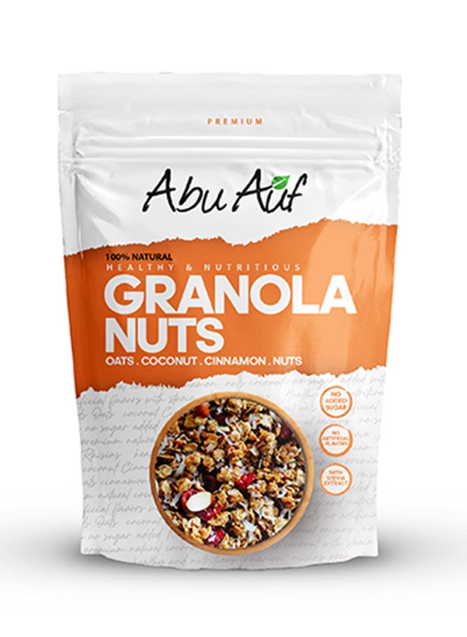 Abu Auf - Crispy Granola Nuts 350grams - Image 1