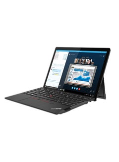 ThinkPad X12 Detachable Laptop With 12.3-Inch FHD Display, Core i5-1130G7 Processor/16GB RAM/512GB SSD/Intel Iris Xe Graphics Digital Pen /International Version English Black