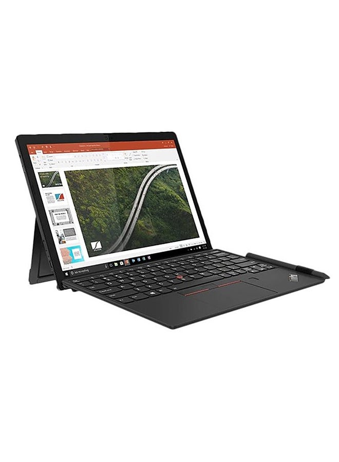 Lenovo - ThinkPad X12 Detachable Laptop With 12.3-Inch FHD Display, Core i5-1130G7 Processor/16GB RAM/512GB SSD/Intel Iris Xe Graphics Digital Pen /International Version English Black - Image 1