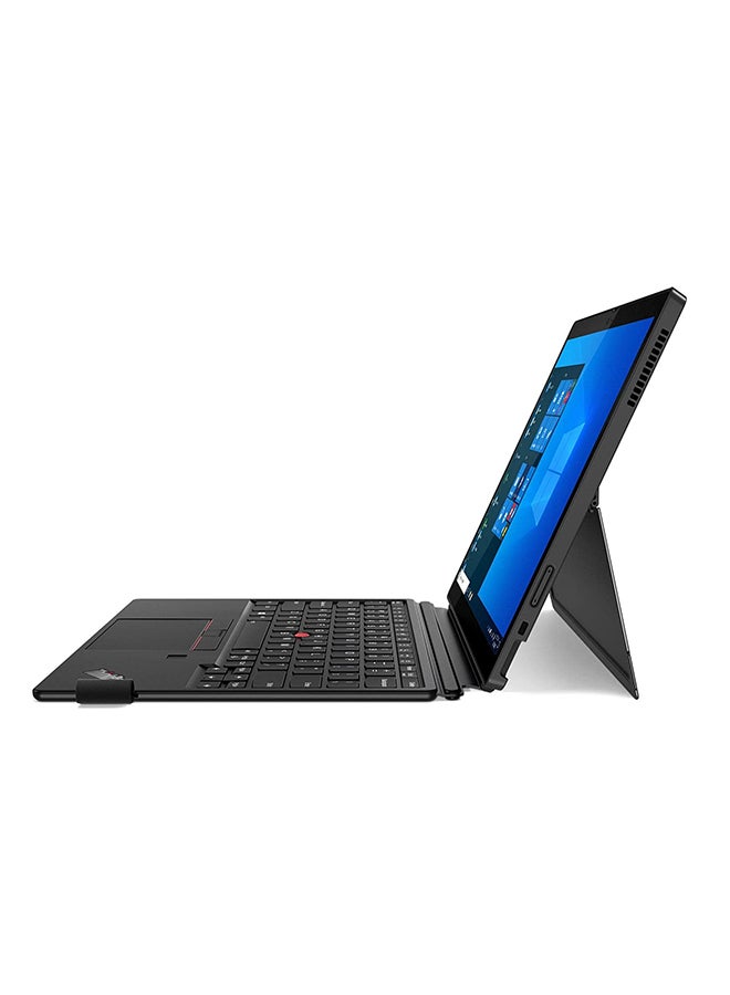 Lenovo - ThinkPad X12 Detachable Laptop With 12.3-Inch FHD Display, Core i5-1130G7 Processor/16GB RAM/512GB SSD/Intel Iris Xe Graphics Digital Pen /International Version English Black - Image 1