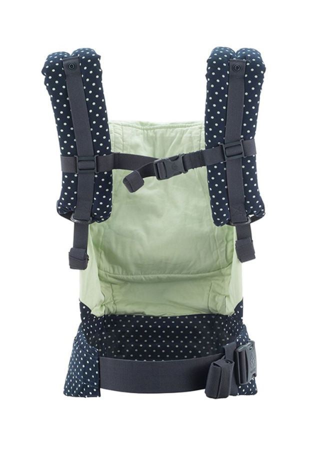 ergobaby Indigo Mint Dots Baby Carrier For Maximum Comfort And Functionality Breathable Fabric UAE Dubai Abu Dhabi