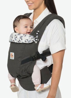 ergobaby Adapt Baby Carrier - Graphic Grey  - Image 5