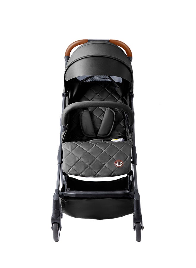 تيكنوم عربة اطفال اس ال دي للسفر، قابلة للطي بيد واحدة، عجلات دوارة، كابينة سفر هوائية، حقيبة حفاضات مانهاتان مع خطافات لعربة الأطفال وبساط تغيير الحفاضات، للأطفال من عمر 0 إلى 3 سنوات، لون اسود - Image 3