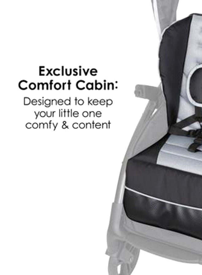 babytrend - Sit N Stand 5-in-1 Travel System 5 Modes Of Use And Extra Long Canopy- Moondust NT27C87A - Image 1