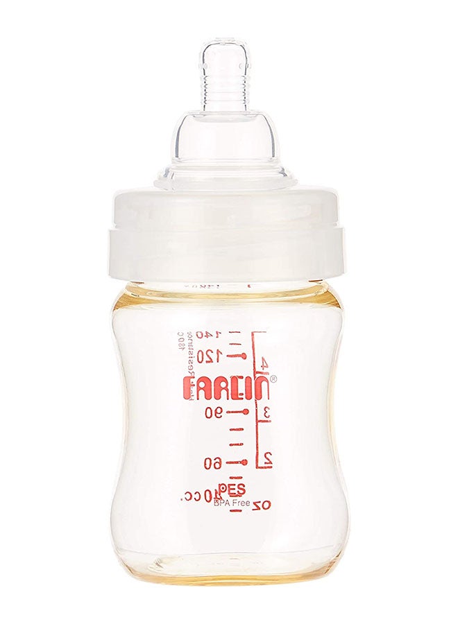 FARLIN Angle Shaped Feeding Bottle, 140ml - Image 2